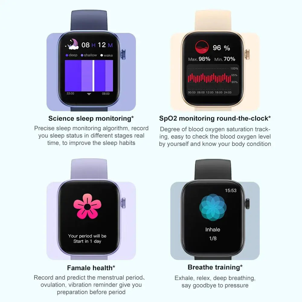 COLMI P71 1.9" Smartwatch – Voice Calling & Full Health Tracking