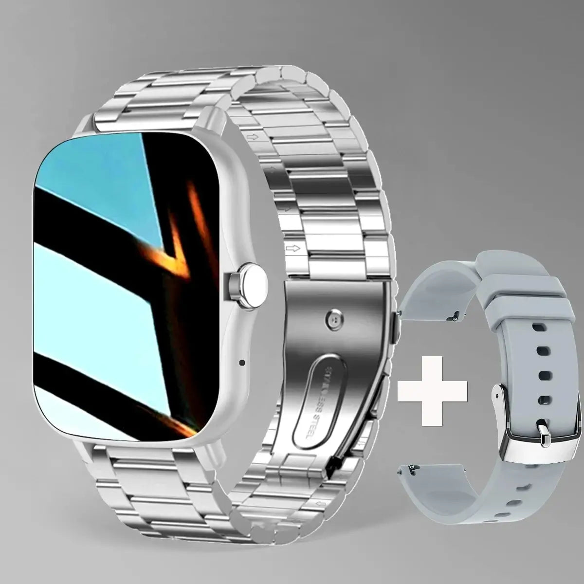 2024 Smart Watch for Men & Women | Full Touch Screen, Sport Fitness, BT Call | Ideal Gift