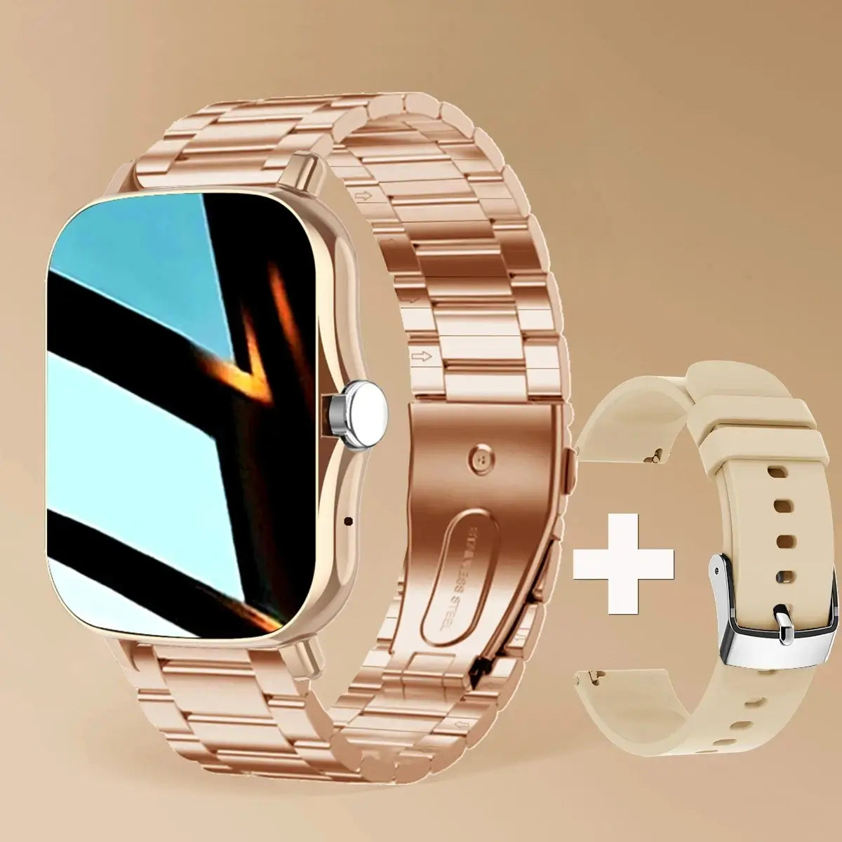 2024 Smart Watch for Men & Women | Full Touch Screen, Sport Fitness, BT Call | Ideal Gift