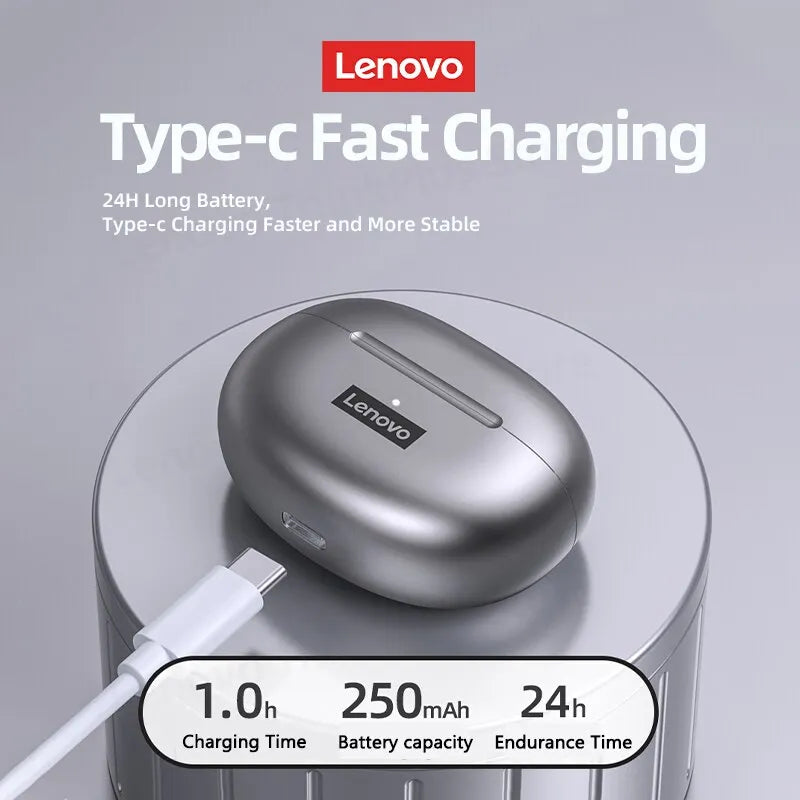 Lenovo LP5 – Premium Wireless Earbuds for Crystal Clear Sound