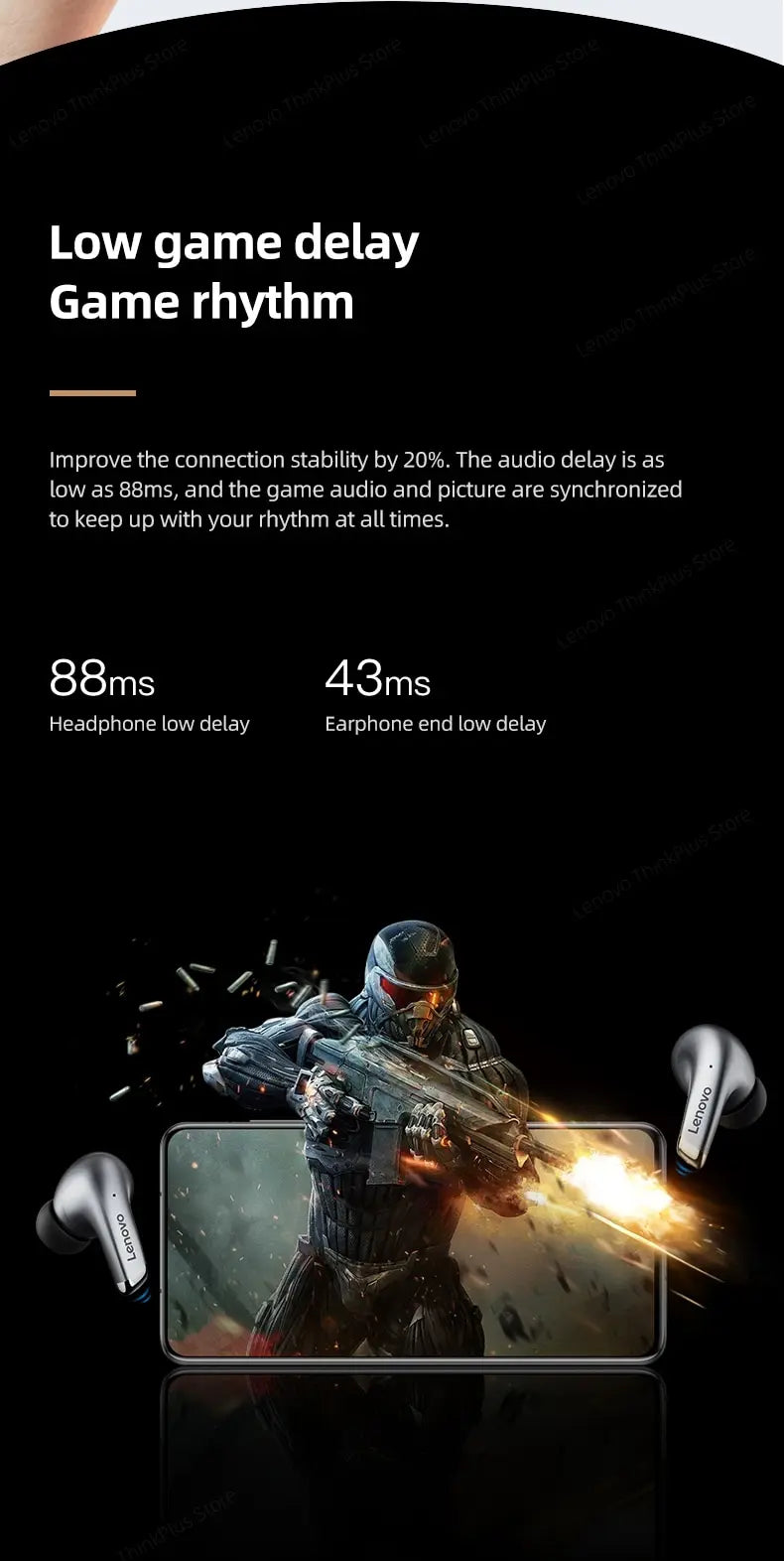 Lenovo LP5 – Premium Wireless Earbuds for Crystal Clear Sound