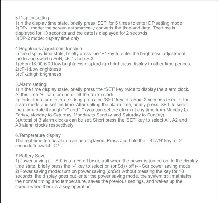 Text instructions on a white background