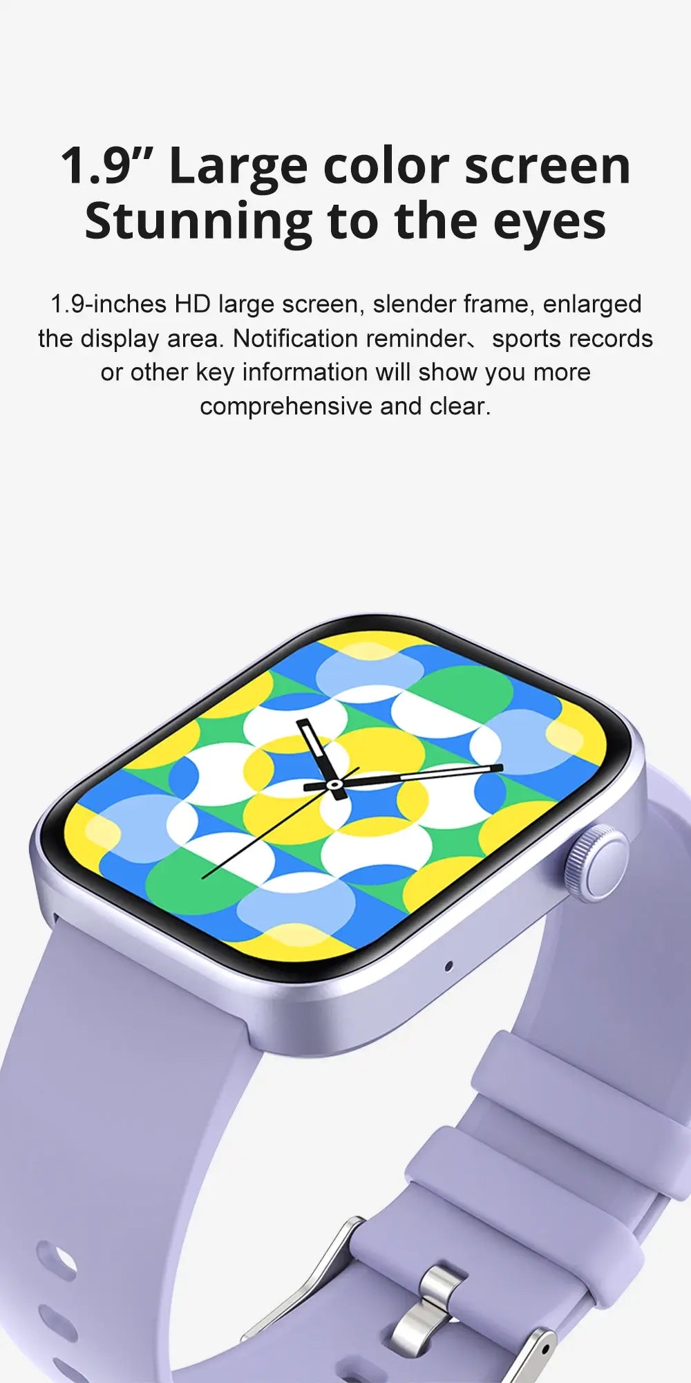COLMI P71 1.9" Smartwatch – Voice Calling & Full Health Tracking