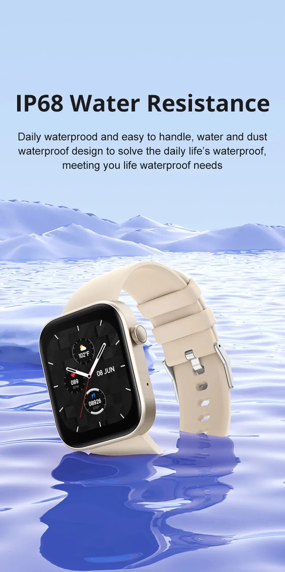 COLMI P71 1.9" Smartwatch – Voice Calling & Full Health Tracking