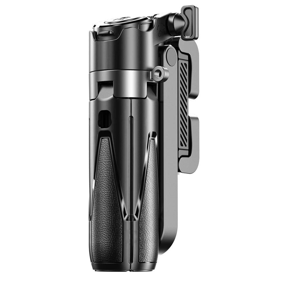Black and silver lighter on a white background