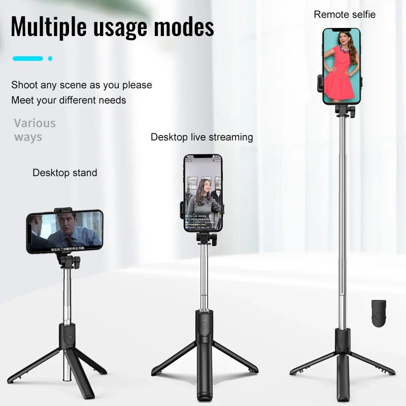 Phone holder with multiple usage modes on a white background