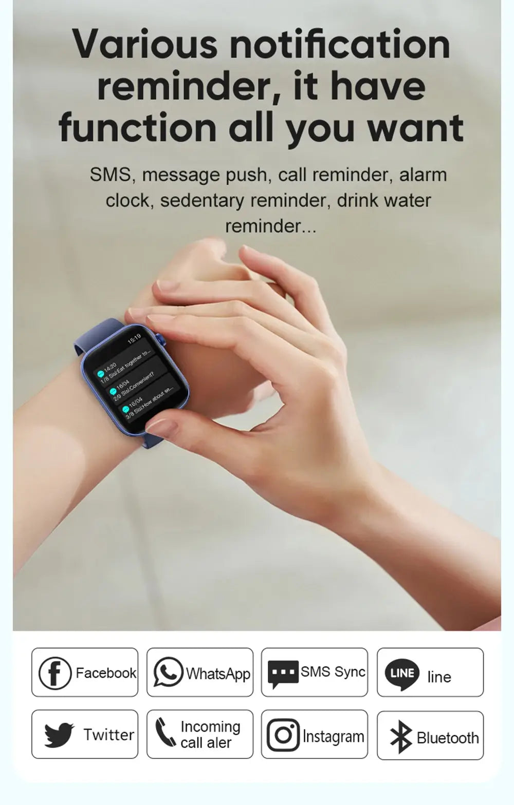 COLMI P71 1.9" Smartwatch – Voice Calling & Full Health Tracking