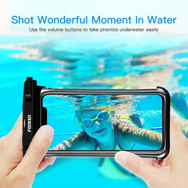 Waterproof Phone Case for iPhone, Samsung, Xiaomi | Swimming Dry Bag