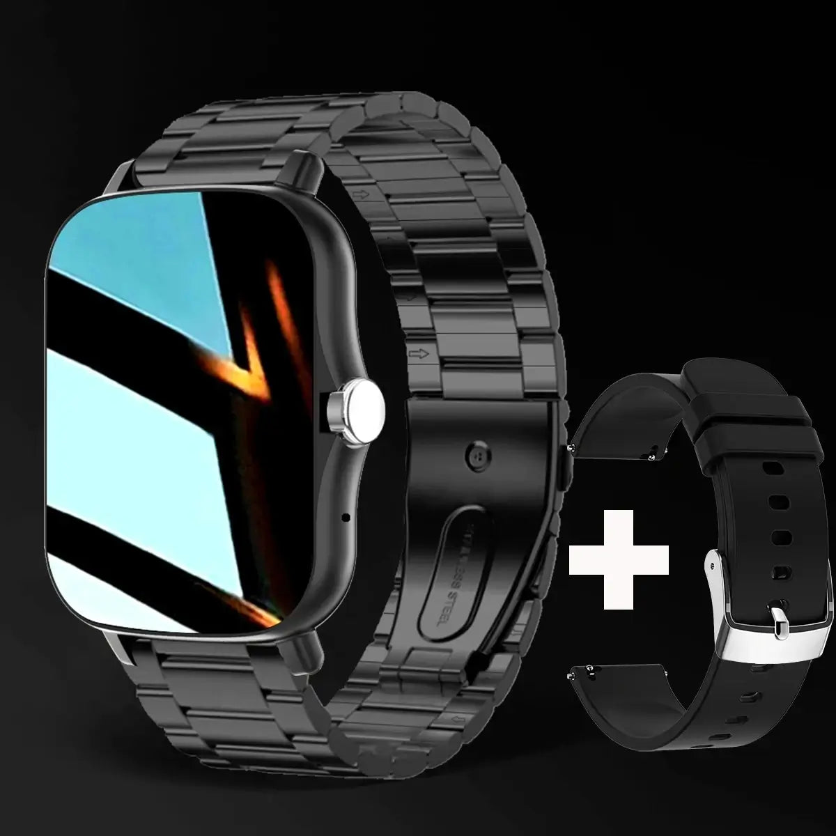 2024 Smart Watch for Men &amp; Women | Full Touch Screen, Sport Fitness, BT Call | Ideal Gift