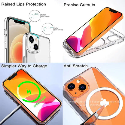 Phone case with highlighted features on a white background
