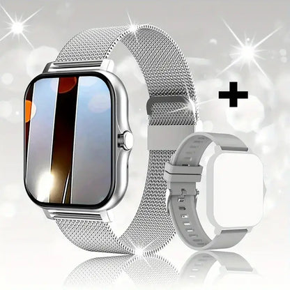 2024 Smart Watch for Men &amp; Women | Full Touch Screen, Sport Fitness, BT Call | Ideal Gift