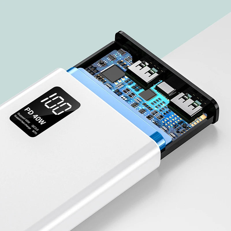 PD40W Super Fast Charging Power Bank 30000mAh | Digital Display | iPhone, Xiaomi, Huawei | QC5.0