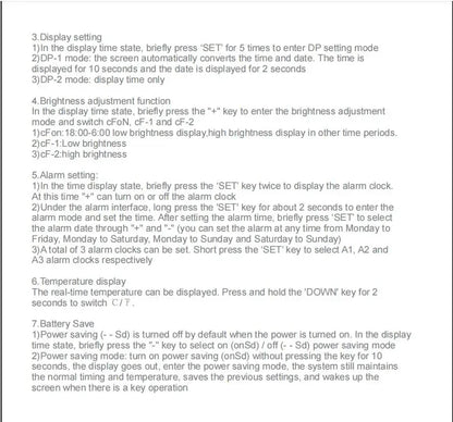 Text instructions on a white background