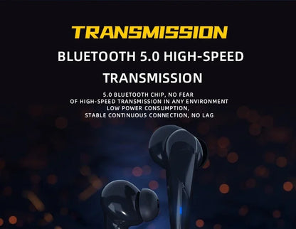 X15Pro TWS Wireless Bluetooth Earphones Stereo 5.0-Headset Sport Earbuds Microphone