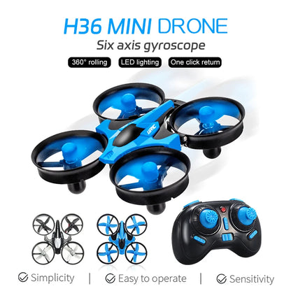 H36 Mini Drone with controller on a white background