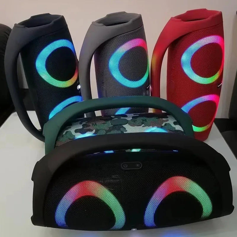 Premium Bluetooth Portable Speaker with RGB Colorful Lights | High-Quality Sound | Buy Now!