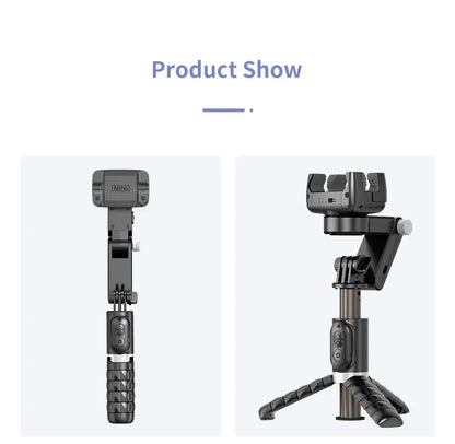 Two views of a camera stabilizer on a white background with 'Product Show' text.