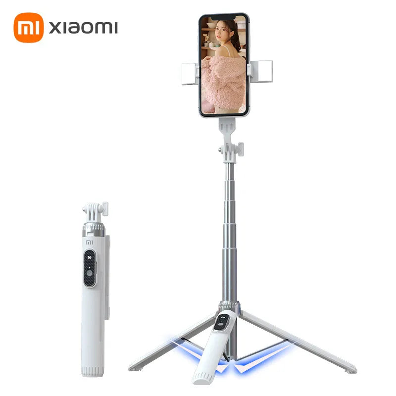 Xiaomi Tripod Selfie Stick with Bluetooth Remote | Mobile Holder &amp; Ring Light