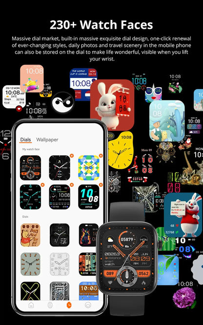 COLMI P71 1.9" Smartwatch – Voice Calling & Full Health Tracking